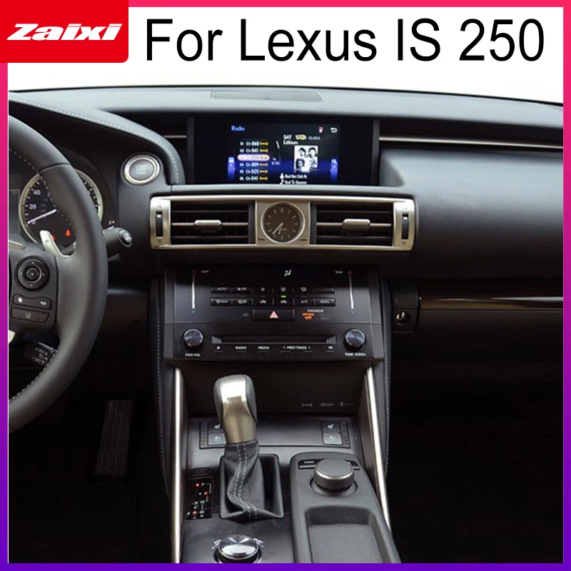 Автомобильный мультимедийный плеер Android для Lexus IS 250 2013 ~ 2019 WiFi GPS навигация карта