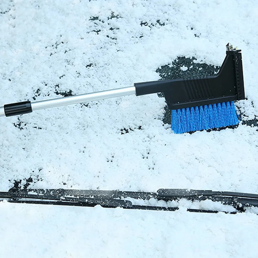 2in1 лопата для уборки снега с зимняя авто автомобиль щетка для очистки снега скребок для льда кисточки удаление зима инструмент Dropship