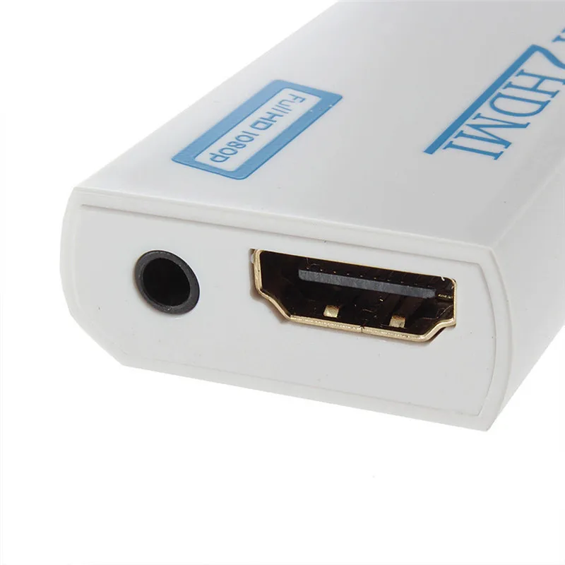1pc wii HDMI  ȯ  720P1080P 3.5mm  HDTV Wii2HDMI