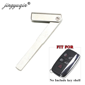 Keyforkess 1/10pcs emergenza Smart Remote Key Blade inserto vuoto per Land Rover Evoque 4 Evoque Range Rover per XE XFL et Jaguar