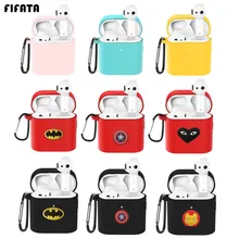 Чехол FIFATA из ТПУ для Xiao mi Airdots Pro 2 защита для наушников Мстители Alliance рамка для mi Air 2 TWS аксессуары