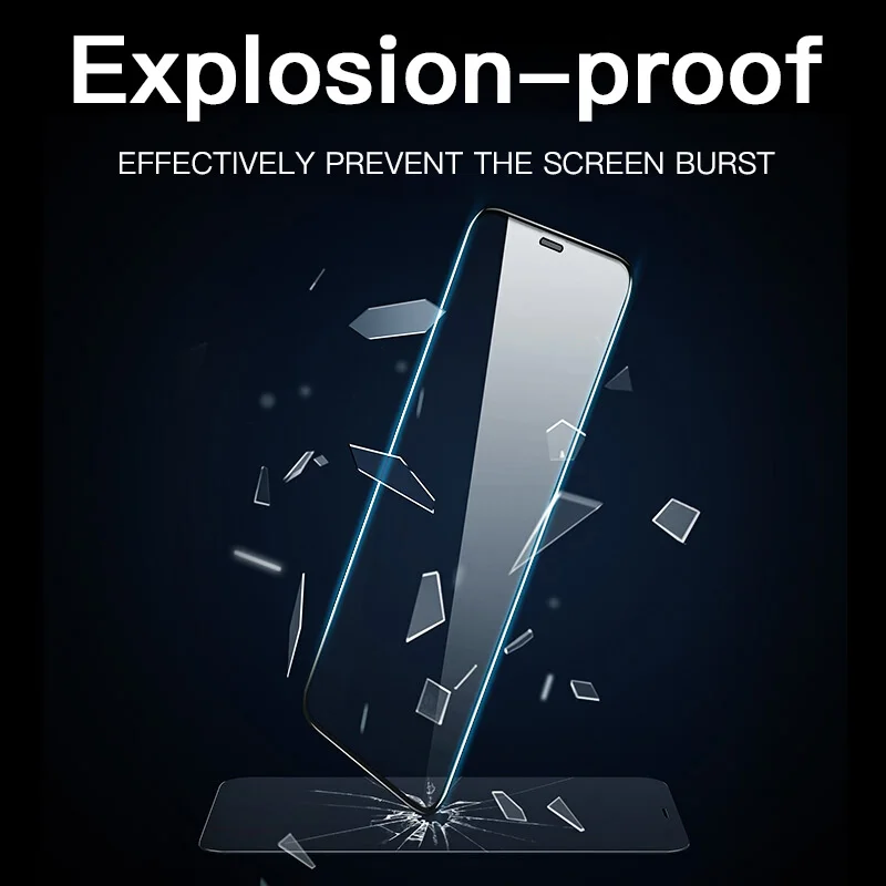 Tempered Glass for iPhone 11 12 Pro Max Glass iPhone XR X XS 7 8 6 6s Plus 12 Mini SE 2020 Protective Screen Protector Glass iphone screen protector