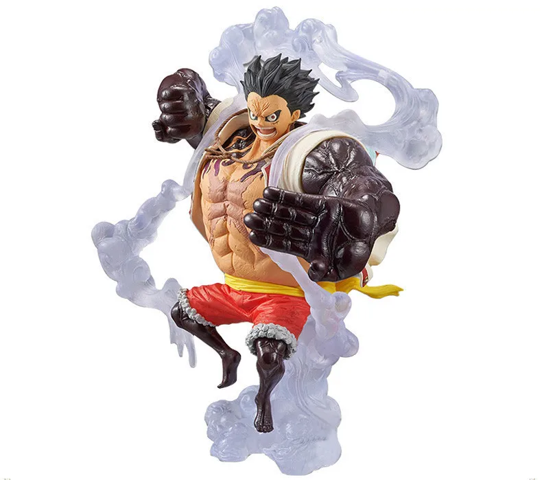 

Anime One Piece Toy KOA Art King Bounce Men's Fourth Gear Luffy Garage Kit Model