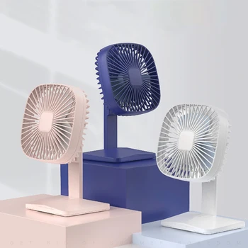 

Summer Handheld Mini Fan Portable USB Chargeable Fan Cooler 30 Degree Rotation 5V 0.8A For Travel Outdoor Home Office Desk Fans