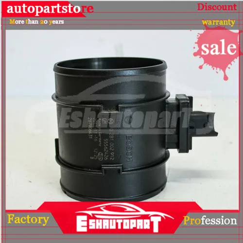 Датчик расхода воздуха 5 контактов MAF для CHEVROLET CRUZE ORLANDO OPEL INSIGNIA VAUXHAL LINSIGNIA LASTRA и т. д. 0281002912 0281002913