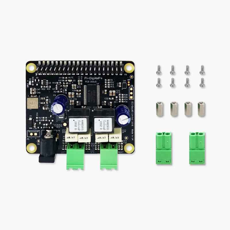 Iqaudio-dac Mais Dac Pro Digiamp Mais Codez Zero Áudio para Raspberry pi com Suporte a Todos os Molde Raspberry pi Acessórios p/ quadro de demonstração - Imagem 2