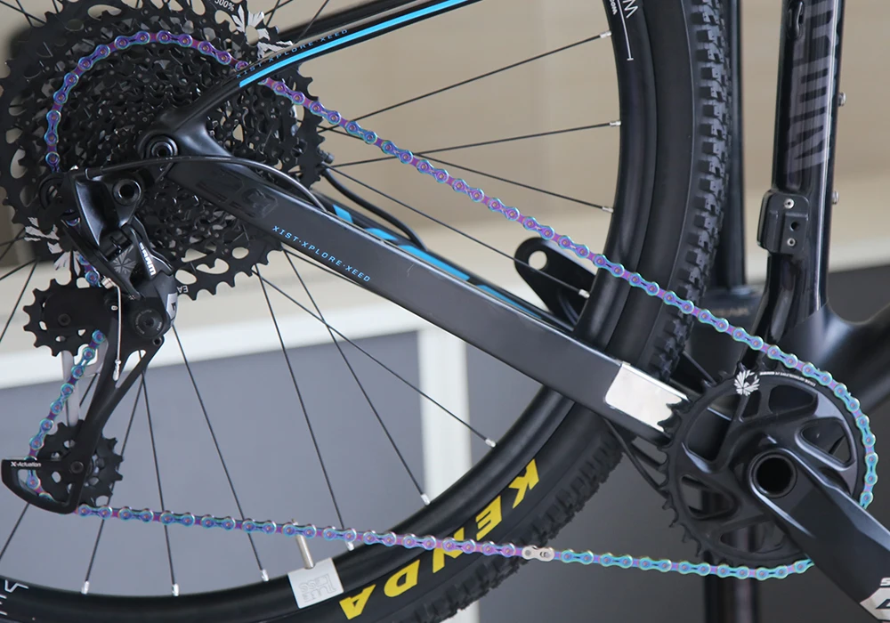 SUMC X10L X11L X12L велосипедная цепь 10S 11S 12S цветная для MTB/шоссейного велосипеда для Shimano/SRAM 20 30 11 22 33 12 speed 116L/Chain