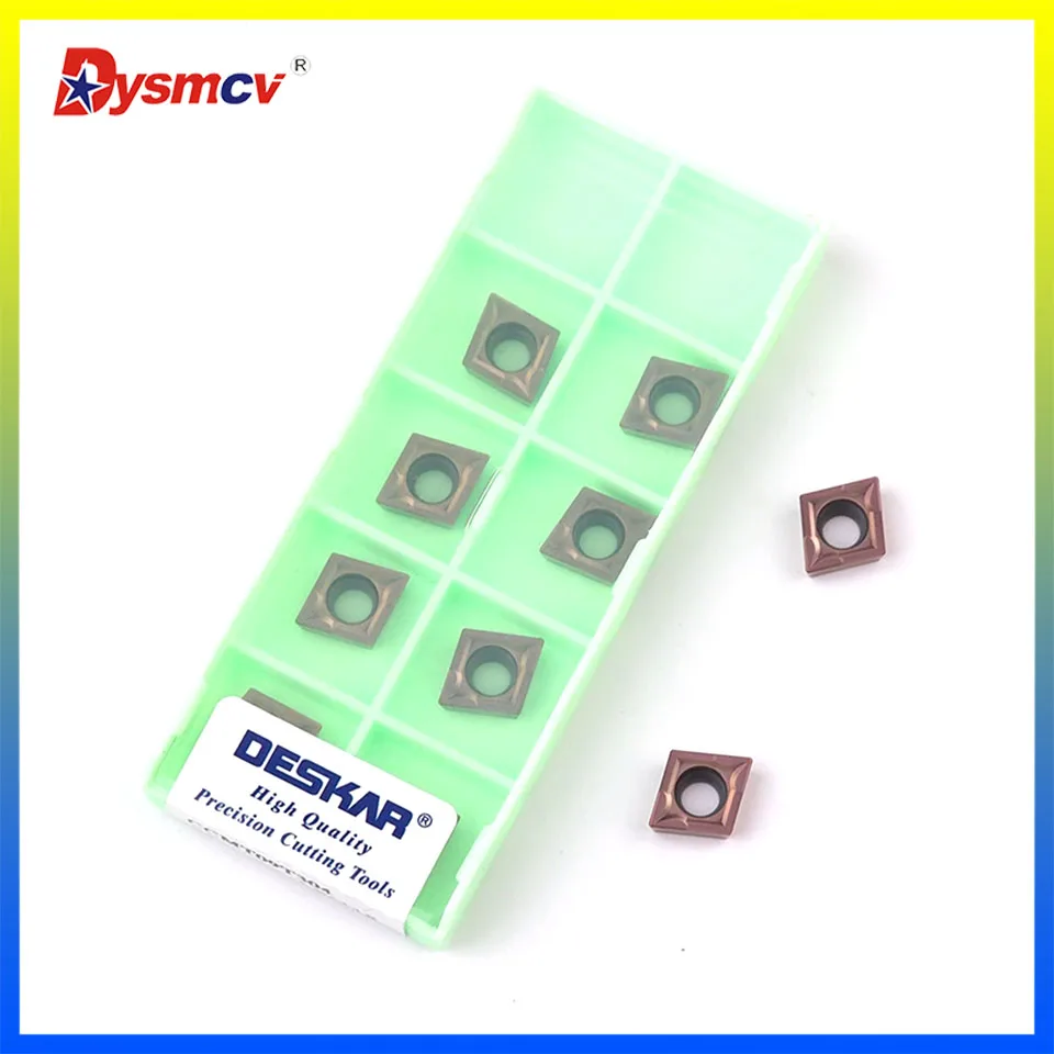 DESKAR100 % CCMT060204 CCMT060208 CCMT09T304 CCMT09T308 CCMT120404 CCMT120408 LF6118 CNC drehen einfügen drehen werkzeug