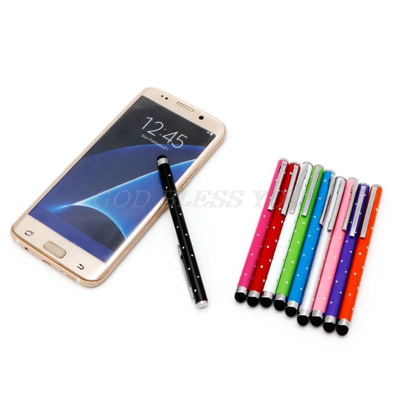 1 шт Универсальный металлический стилус для сенсорного экрана для iPhone iPad samsung Phone Tablet pc