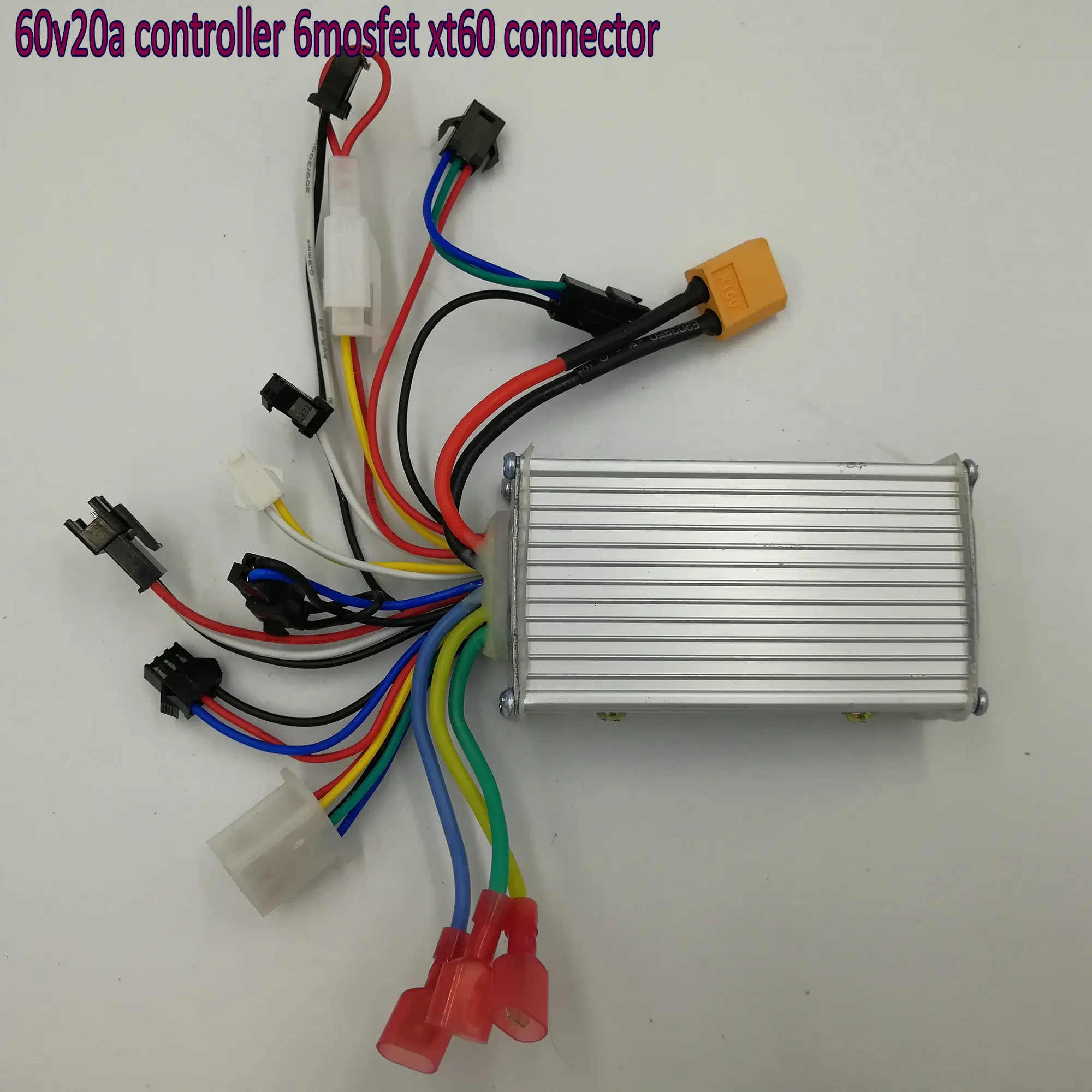 Контроллер BLDC 60v20A 250w350w 6mosfet мини-размер для электрического велосипеда скутера