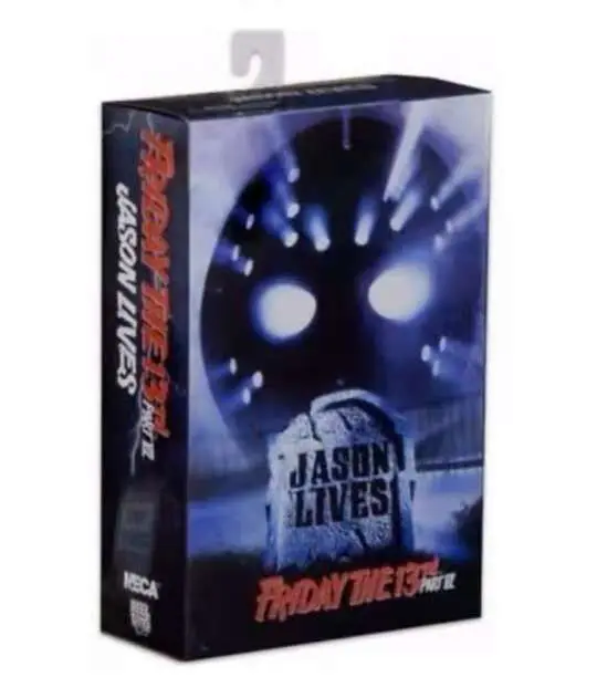 NECA Черная пятница Джейсон 6 Джейсон 30 юбилей 39714 Делюкс издание Мобильная фигурка в коробке