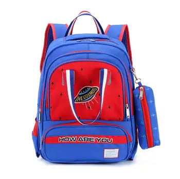 

Boys Girls Orthopedic School Bag Children 3D Cartoon Backpack Kids Backpack Mochila Bag Waterproof Book Bag 1-5 Grade Knapsack