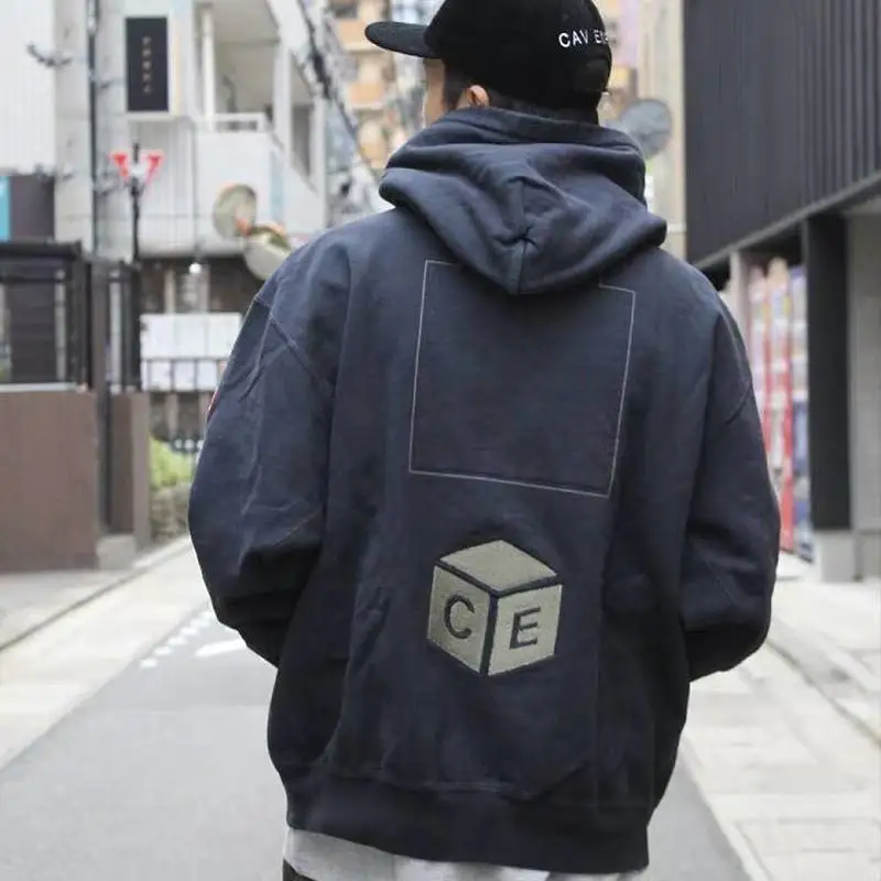 

C.E Cavempt Hoodies 1:1 High Quality embroidery magic cube cavempt Sweatshirts Women Men loose harajuku CAVEMPT Pullover
