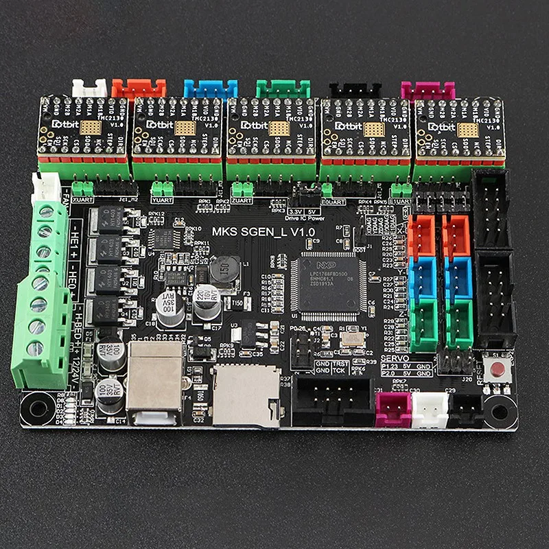 Dotbit 3d принтер материнская плата MKS SGEN L+ TMC2130x5 шаговый двигатель драйвер комплект Marlin2.0