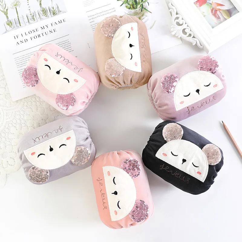 Корейская зимняя Милая Домашняя одежда с короткими рукавами для мальчиков и девочек
