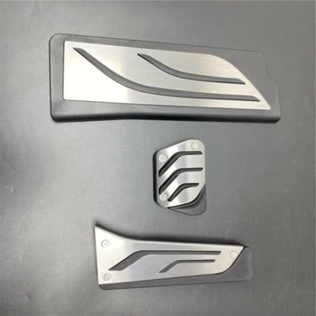 

Accessories Foot Pedal pad 3Pcs Silver.Non-Slip Gas For BMW 3 Series G20 G21