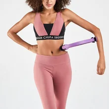 Двойное сцепление кольцо для йоги пилатеса для Тренировка мышц кольцо Небьющийся тренажер для тела фитнес-тренажер для тонизирования бедер и ног