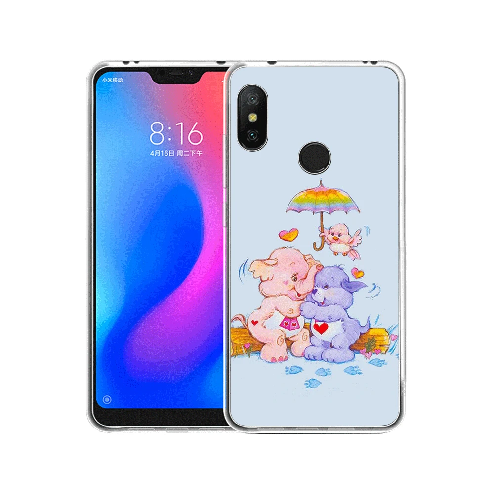 5 Mobile Phone Case for Xiaomi Redmi Note 8 6 7 5 Pro Xiaomi 4 4X 5A Cover The Care Bears Cute - Цвет: 5