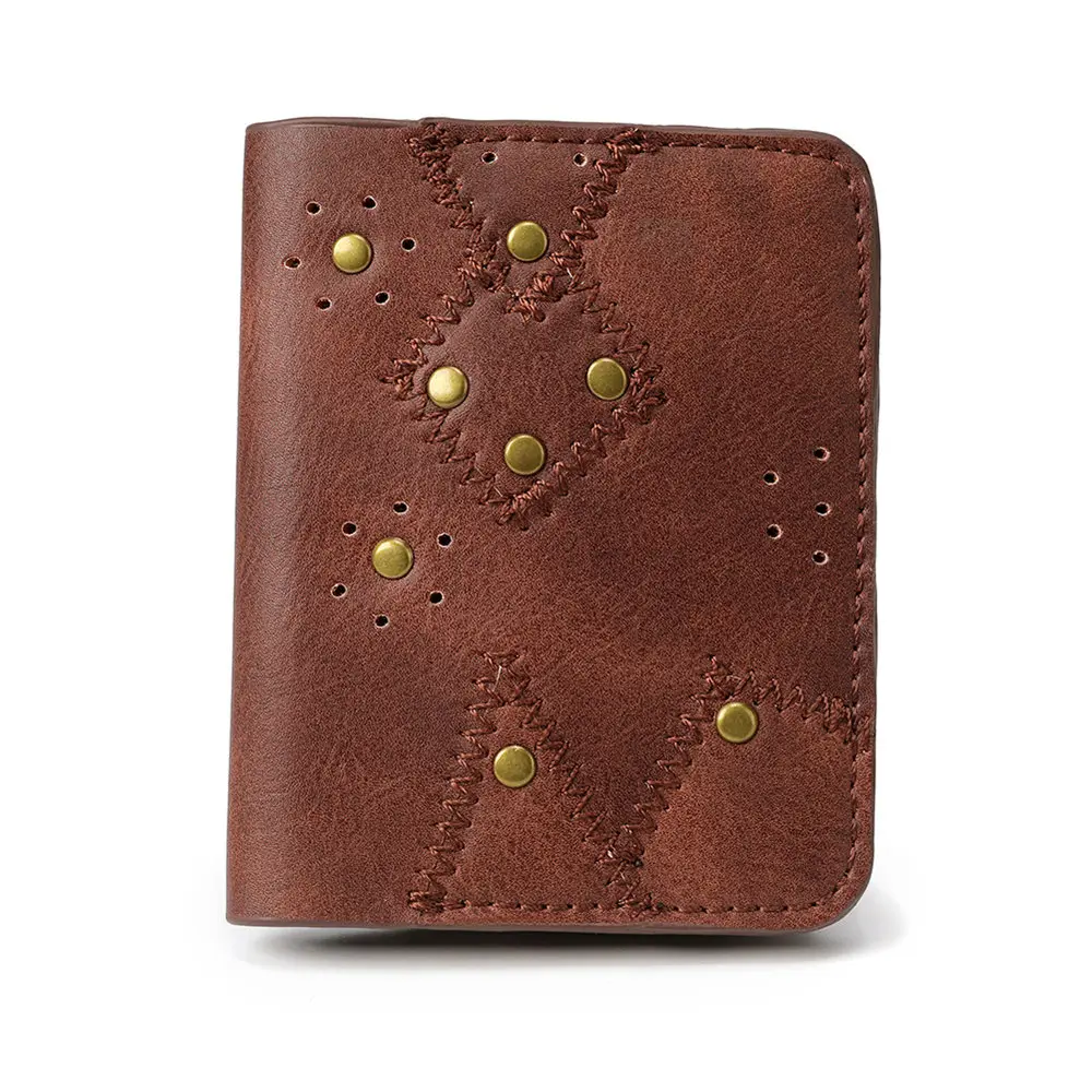 

Steampunk retro coin purse female short wallet Industrial Revolution wallet Halloween Punk Style Accessories