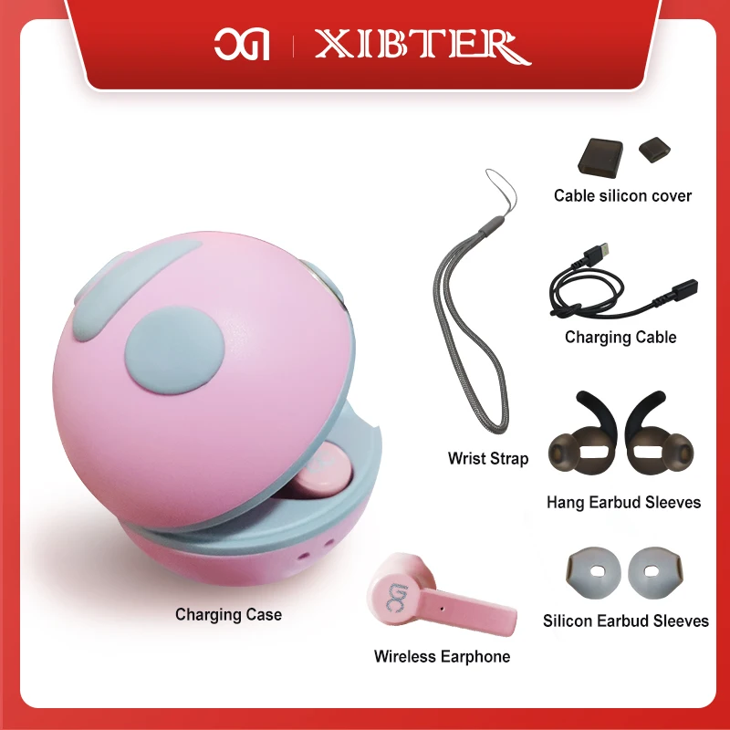 Verdadeiro sem Fio Fones de Ouvido com Microfone Qualidade de Som Xibter Cancelamento Ruído Puro Premium Baixo Fones Bluetooth Tws - Image 2