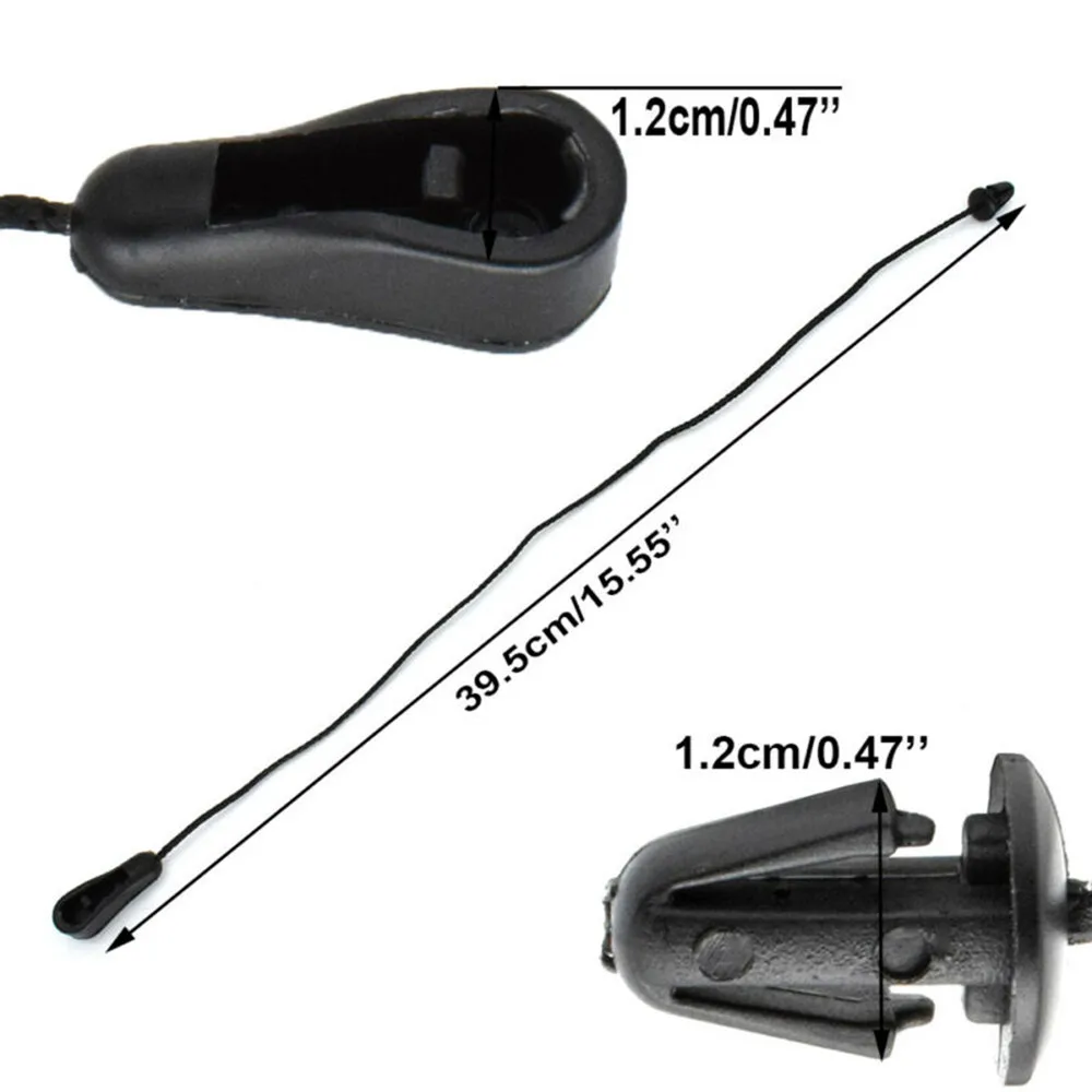 2set Boot Trunk Parcel Shelf Tray Strap String Clips For Focus MK2 MK2.5 Parcel Shelf Lift Cover Strap String Clip