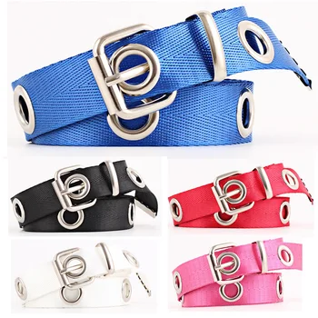 

Lady Women Silver Pin Buckle Thin Skinny Belt Hollow Dress Waistband Decoration NUBLT0301