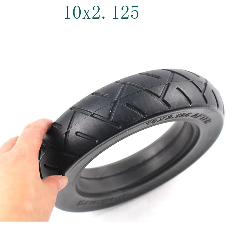 Скутер шины твердые шины 10x2,125 для 1" Электрический скейтборд скутер Ховерборд непневматический 10 дюймов электрический скутер шины