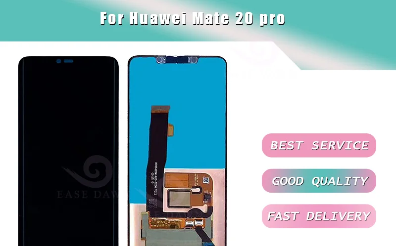 Для huawei mate 20 pro lcd AMOLED дисплей ЖК-экран+ сенсорная панель дигитайзер сборка для huawei дисплей