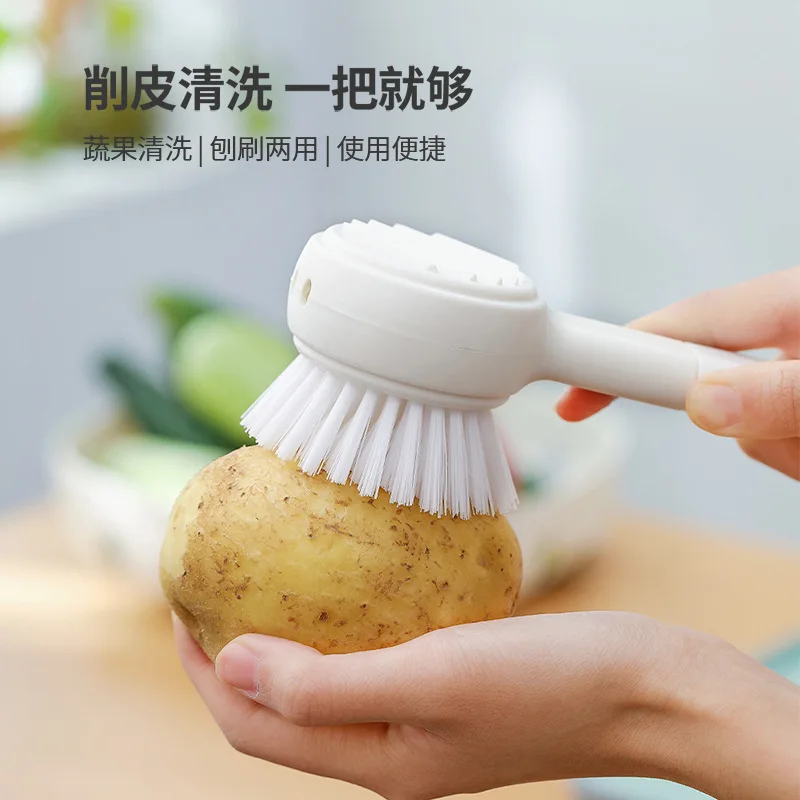 

Youpin Home Multifunctional Vegetable Fruit Cleaning Brush Peeler Bud Digging Eye Knife Kitchen Tools