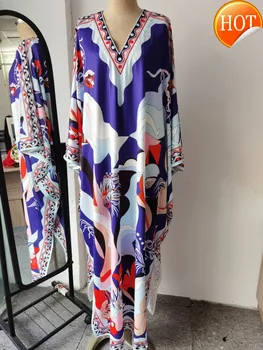 

Women's Dresses New Fertilize and Increase Style Knitted Elastic Kaftan Fashion Dresses