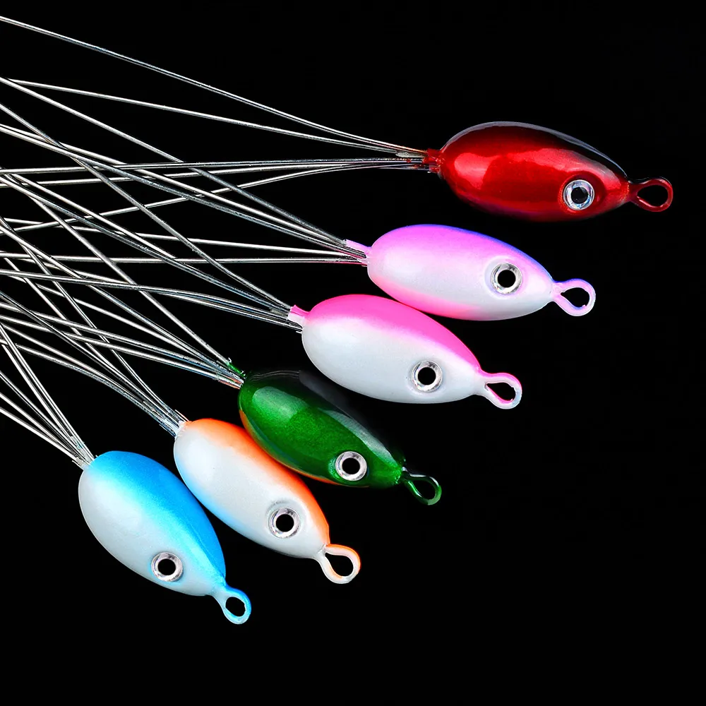  1pc 5 Arms Alabama Rig Head Fishing Lure Umbrella Jigs Swim Bait with Stainless Snap Swivel Connect