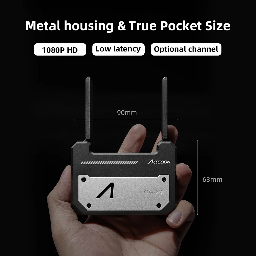 Accsoon CineEye беспроводной 5G Mini HDMI 1080P передающее устройство видео передатчик для IOS iPhone для iPad Andriod Phone