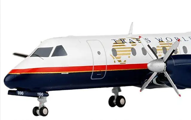Herpa Wings USA SAAB 340 Транс мир экспресс авиалиний N96CN 1/200 литая под давлением модель самолета