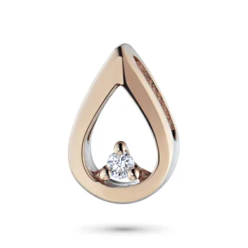 

Suspension of red gold diamond e0201pd10174700