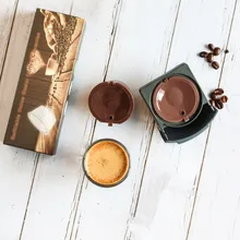 ICafilas для кофе в капсулах, фильтр-чашка, многоразовый, многоразовый, Dolci Gusto, кофейные чайные корзины, капельница