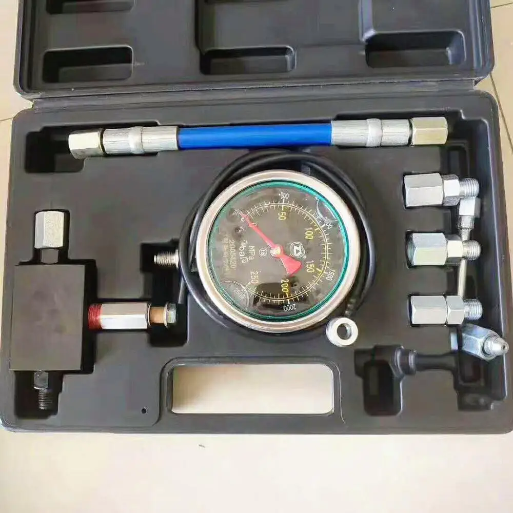 US $109.00 2500bar High Pressure Common Rail Pump Plunger Pressure Test Tool Set with Pressure Limiting Valve Diesel Pump Piston Repair