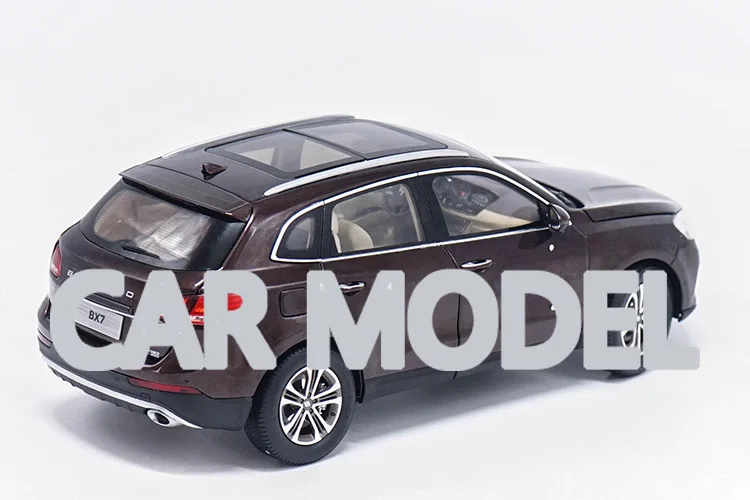 1:18 scale Alloy Toy Vehicles BORGWARD BX7 SUV Car Model Of Children's Toy Cars Original Authorized Authentic Kids Toys