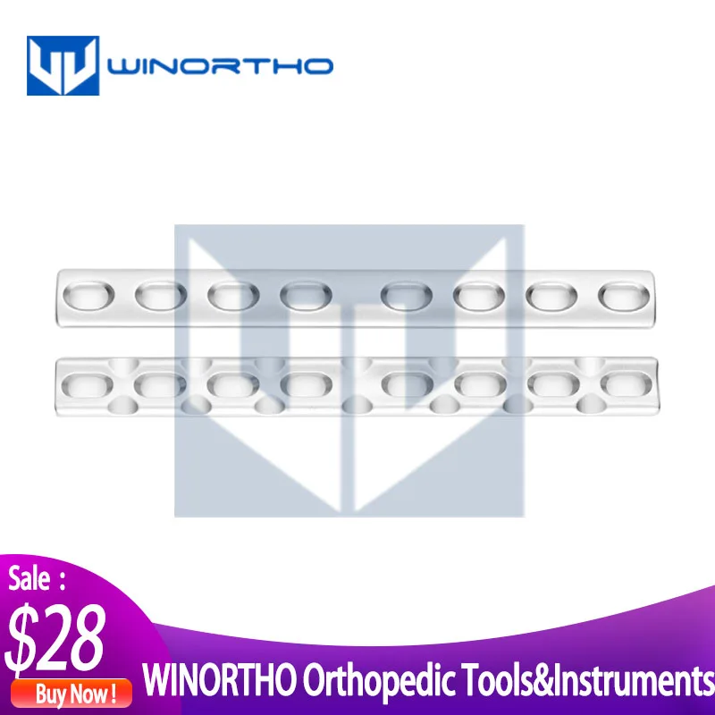 2,7mm contacto limitado DCP de compresión dinámica amplia pet herramientas quirúrgicas y instrumentos ortopédicos veterinarios placas tornillos