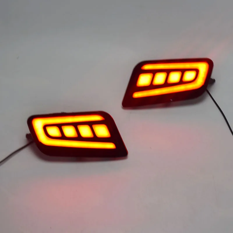 

Suitable for 16-19 Years Ford Shake Road Modified Stoplights after Bumper Light Brake Lights Driving Lamp Steering