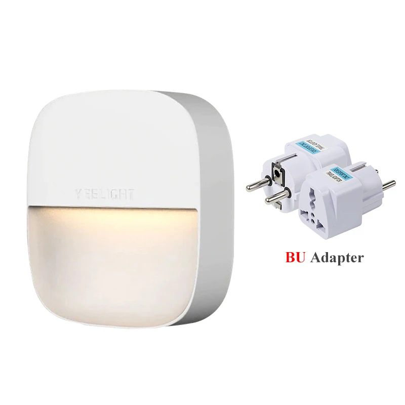 Add DE Plug Xiaomi Mijia Yeelight YLYD09YL квадратный с регулируемым светом умный датчик ночного света Ультра-низкое энергопотребление AC220V - Цвет: Add DE Plug
