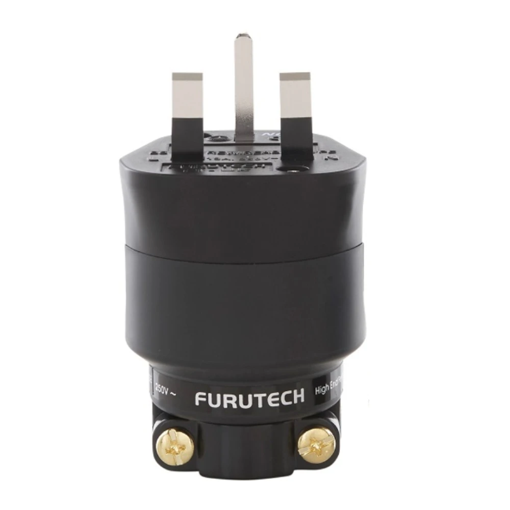 Furutech 13A UK mains plug FI-UK 1363(G) gold plated / FI-UK 1363 (R ) NCF Rhodium plated Top end MATIHUR Japan No box