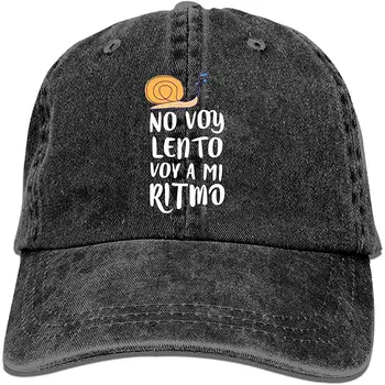 

HSZRF Baseball Cap-Voy A Mi Ritmo Cowboy Hats for Mens Women Dad,Sports Baseball Caps