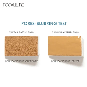 FOCALLURE Makeup Primer Pore Blurring Oil Control Cosmetics For Face Long Lasting Professional Smooth Skin