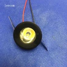 5 шт./лот 1 Вт Мини светодиодный светильник для шкафа Dc12v мини Светодиодный точечный светильник включает светодиодный привод Ce Rohs потолочный светильник мини-светильник