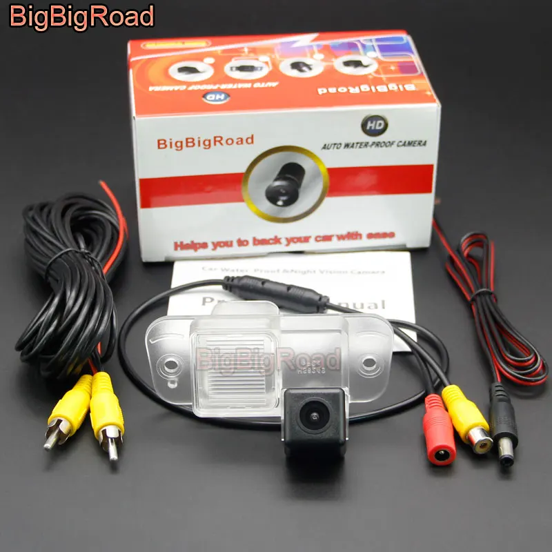 BigBigRoad для SsangYong Actyon 2006 2007 2008 2009 2010 2011 камера заднего вида паркинг CCD резервная камера водонепроницаемая Ночное видение - Название цвета: Series 1 Ordinary