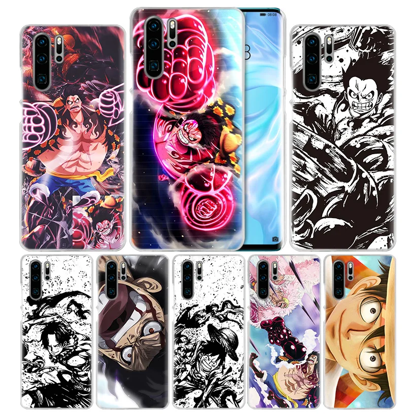 

One Piece Luffy Devil Case for Huawei P20 P Smart Z Plus 2019 Nova 5 5i P30 P10 P9 P8 Mate 10 20 30 Lite Pro Hard PC Phone Cover