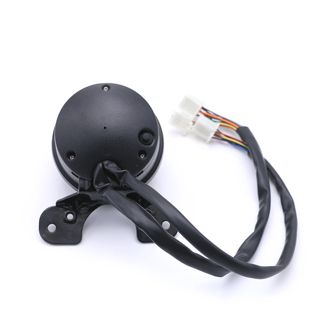 New LCD Digital Speedometer Tachometer Odometer for Motorcycle Scooter ATV - Black
