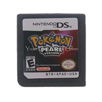 Зеленый Для nintendo DS 2DS 3DS видеоигры картридж Консоли Карты Poke серии США версия - Цвет: Зеленый
