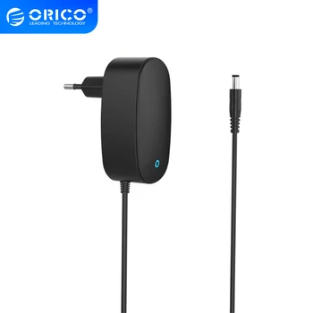 

ORICO PA30W ABS Fire-resistant 12V2500mA Wall Converter Charger Power Adapter DC 3.5mm Power Cord 100cm EU US UK AU Plug Black