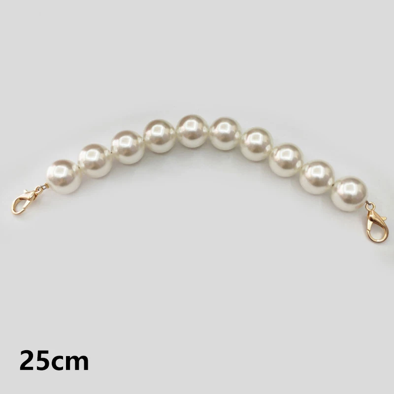 Sweet Portable Imitate Pearl Bag Strap Belt Obag Handles Chain Women Handbag Shoulder Bag Strap Replacement Long Accessories